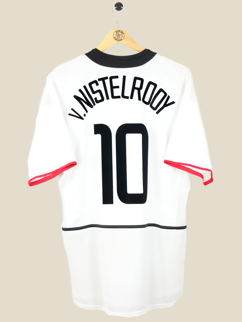 MANCHESTER UNITED 2002/03 VAN NISTELROOY AWAY (L) NIKE