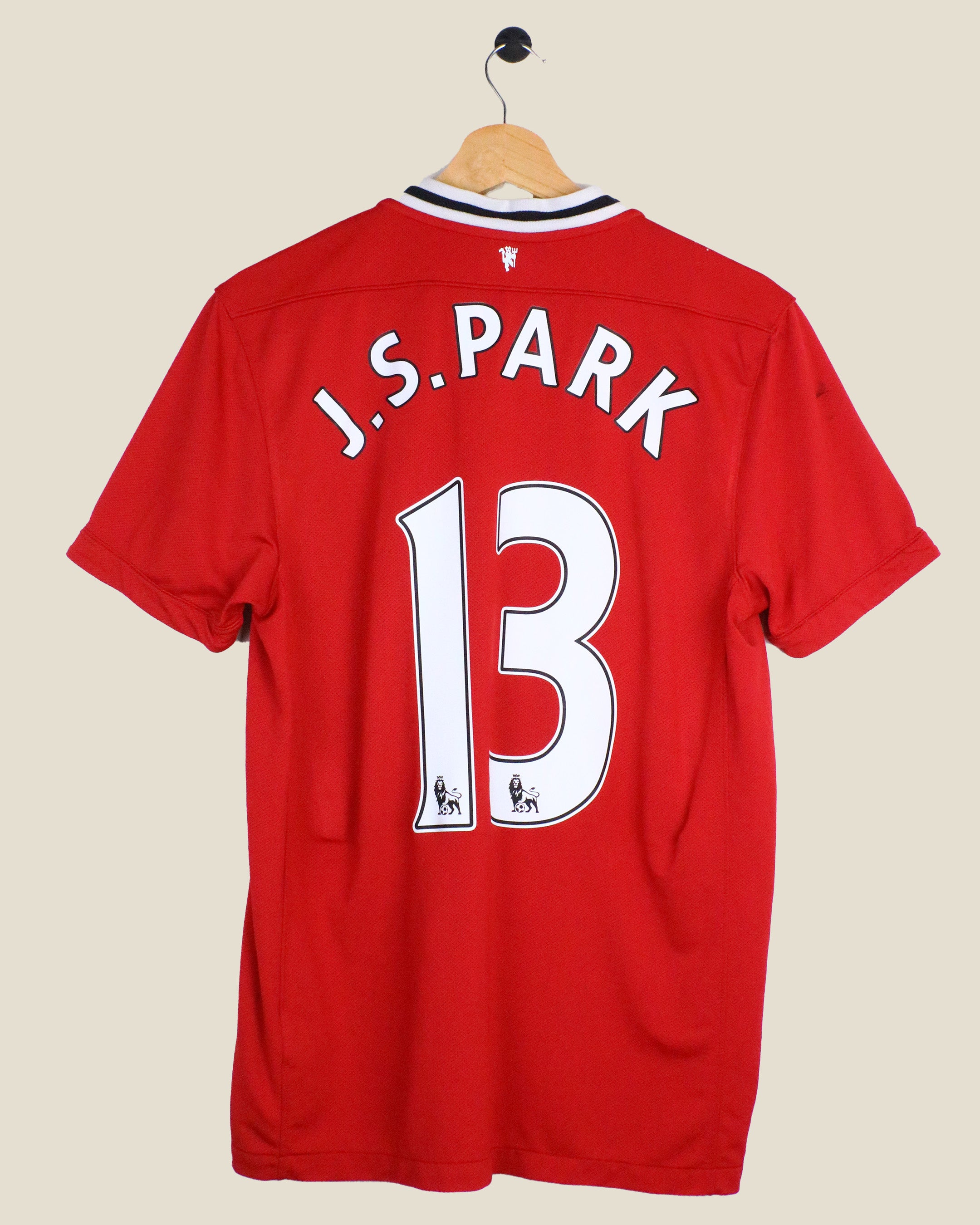 MANCHESTER UNITED 2011/12 JS PARK #13 HOME (M) NIKE