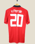 MANCHESTER UNITED 2013/14 VAN PERSIE HOME SHIRT (S) NIKE