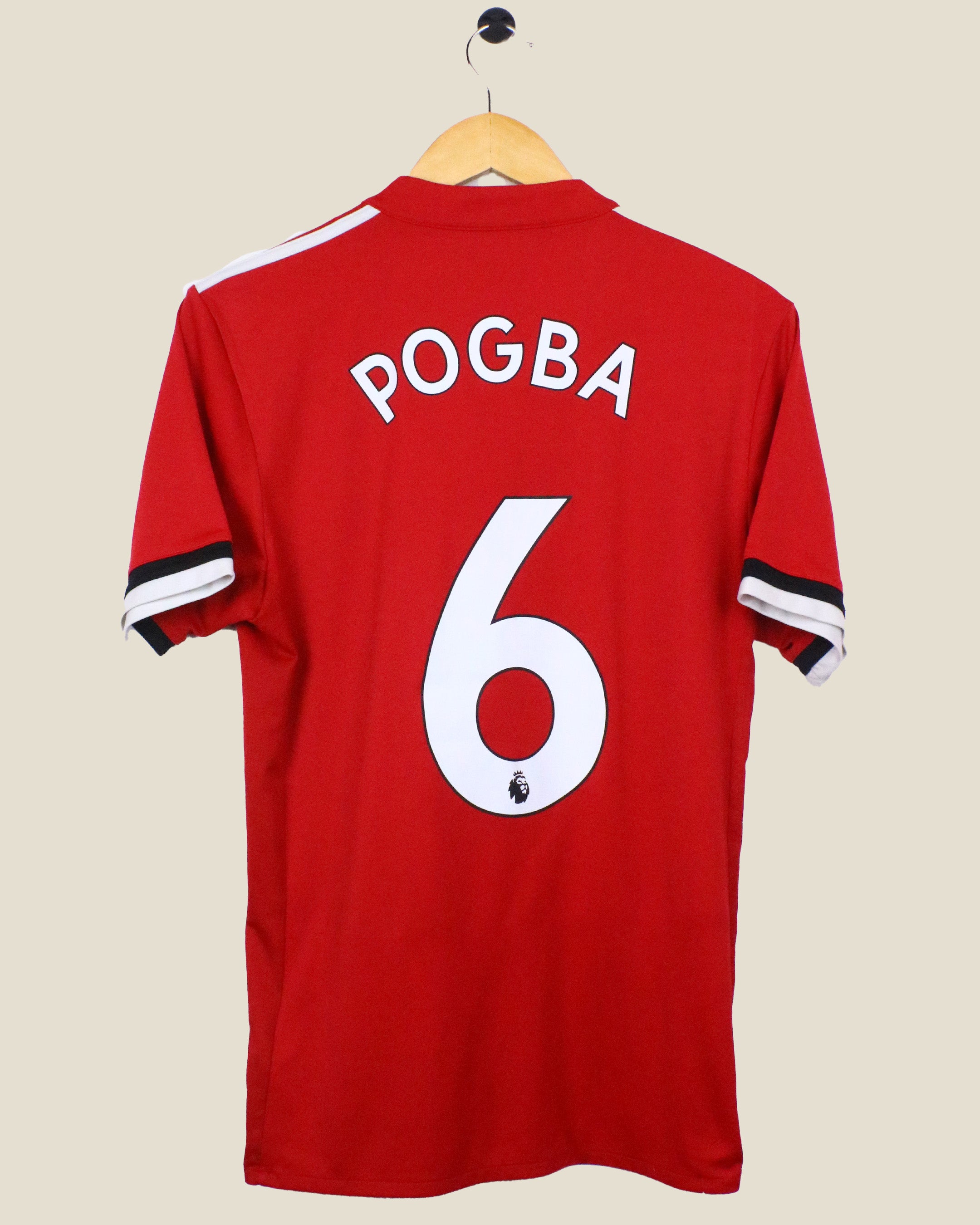 MANCHESTER UNITED 2017/18 POGBA #6 HOME (S) ADIDAS