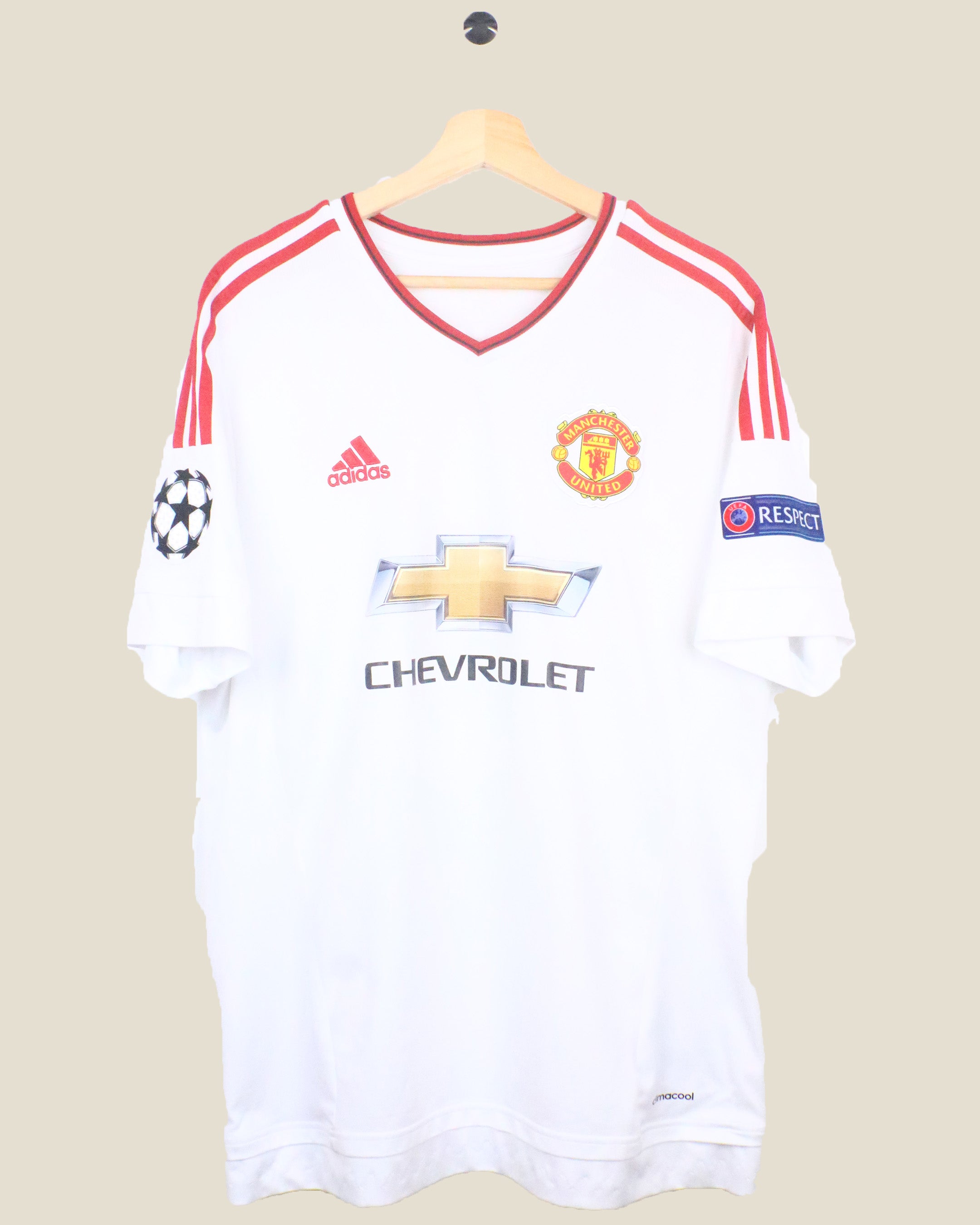 MANCHESTER UNITED 2015/16 RASHFORD #39 UCL AWAY (L)
