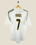 REAL MADRID 2004/05 RAUL HOME SHIRT (M) ADIDAS