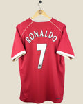 MANCHESTER UNITED 2006/07 RONALDO HOME SHIRT (M) NIKE