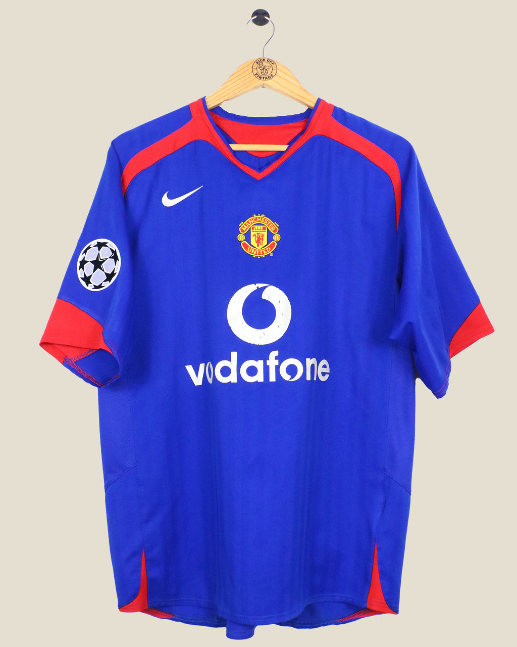 MANCHESTER UNITED 2005/06 RONALDO UCL AWAY (L) NIKE
