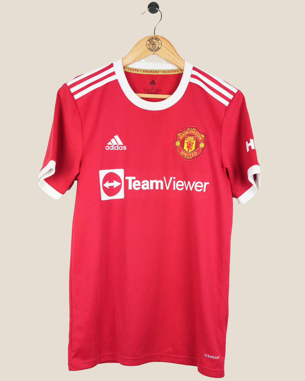 MANCHESTER UNITED 2021/22 RONALDO HOME SHIRT (S) ADIDAS
