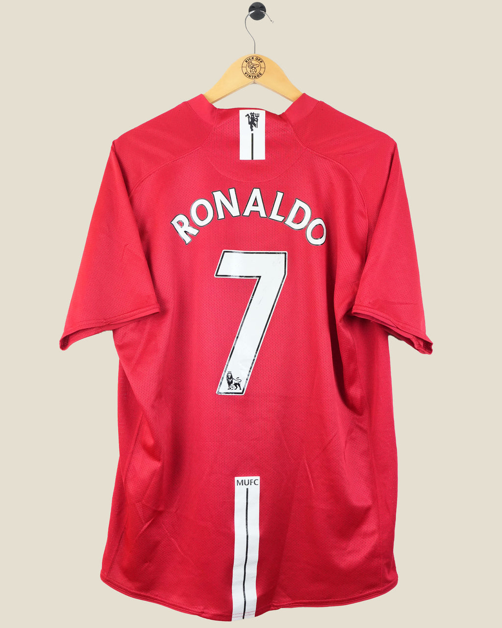 MANCHESTER UNITED 2007/09 RONALDO HOME (XL) NIKE