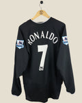 MANCHESTER UNITED 2003/04 RONALDO AWAY SHIRT (L) NIKE