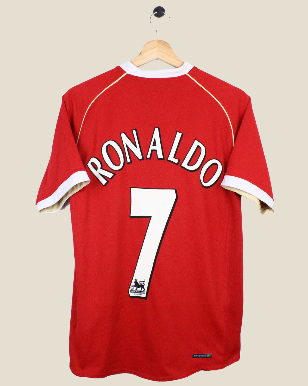 MANCHESTER UNITED 2006/07 RONALDO #7 HOME (S) NIKE
