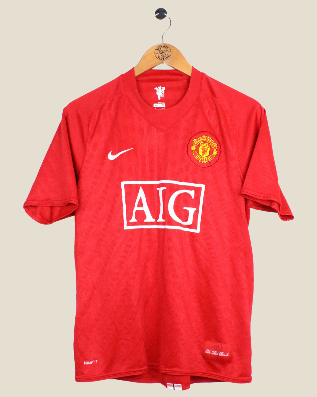 MANCHESTER UNITED 2007/09 RONALDO HOME (M) NIKE