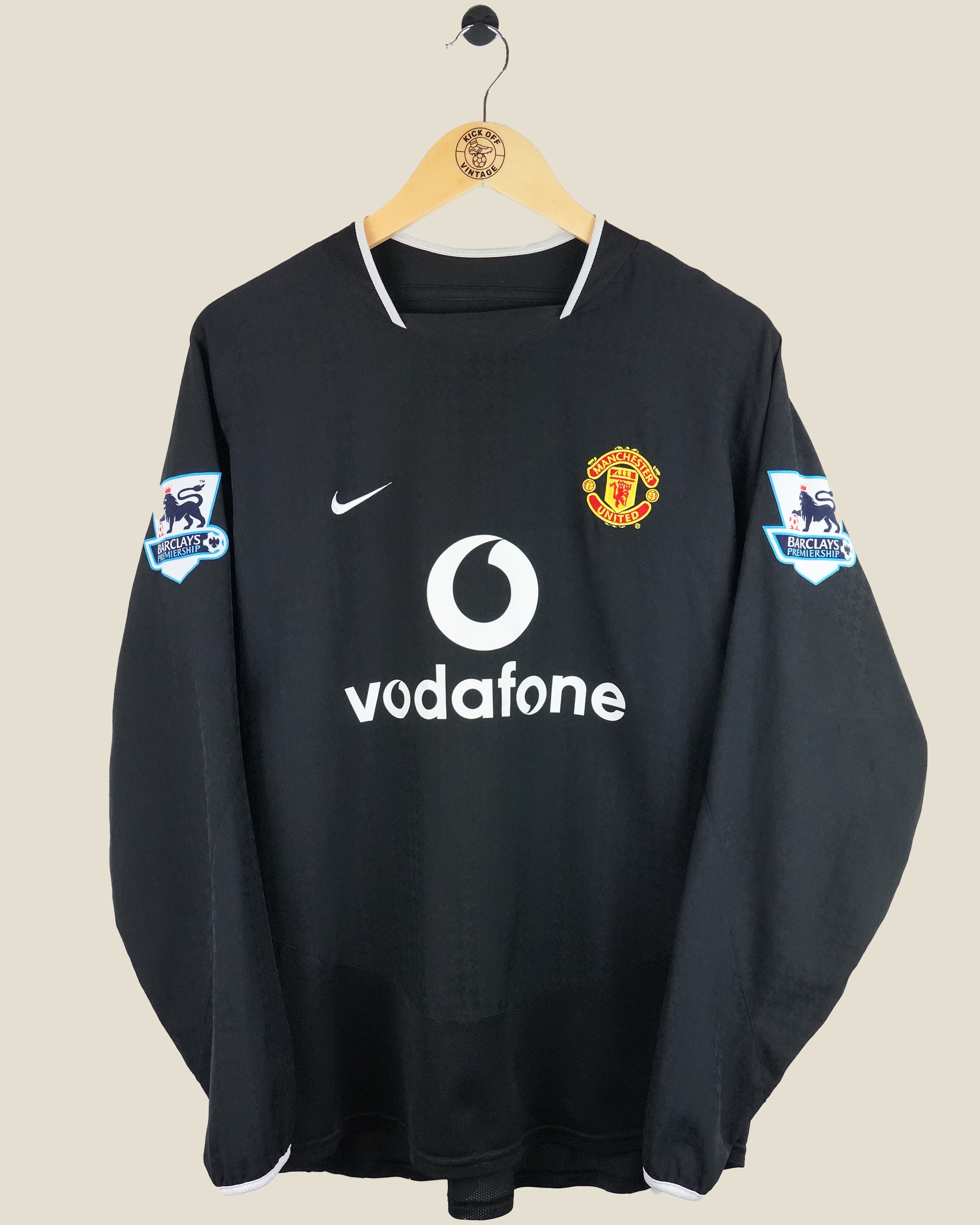 MANCHESTER UNITED 2003/04 RONALDO AWAY SHIRT (L) NIKE