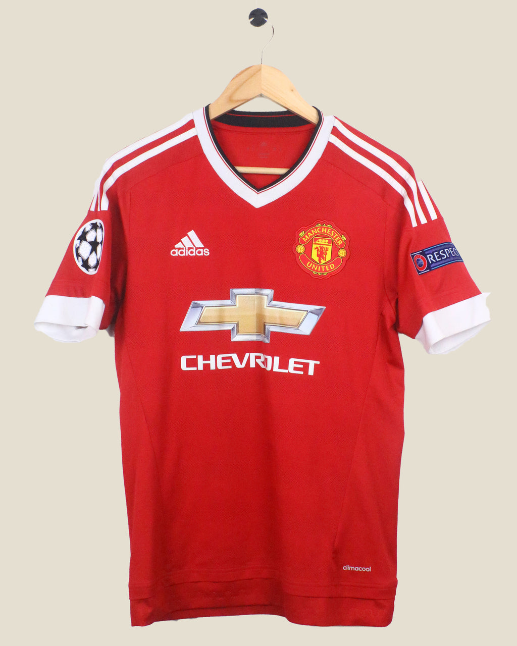 MANCHESTER UNITED 2015/16 ROONEY #10 HOME (S) ADIDAS