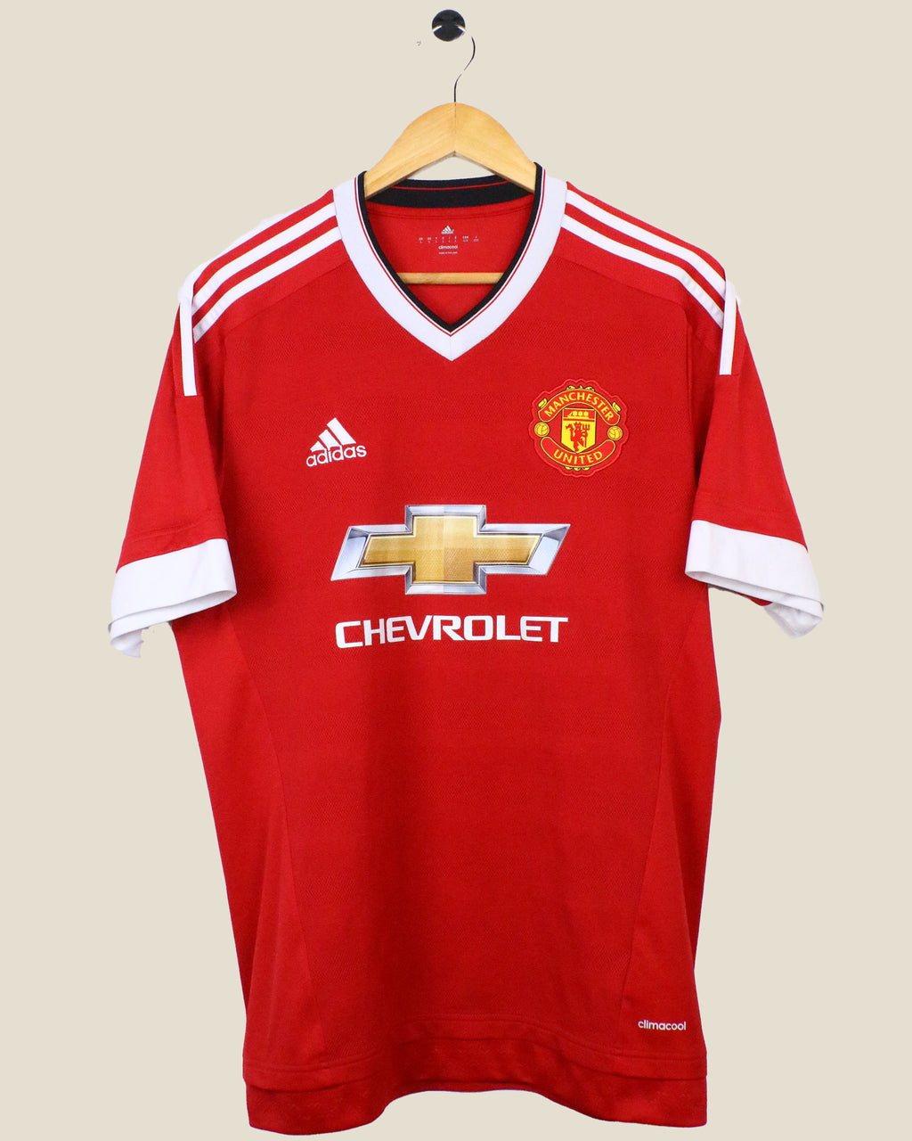MANCHESTER UNITED 2015/16 ROONEY #10 HOME (M) ADIDAS