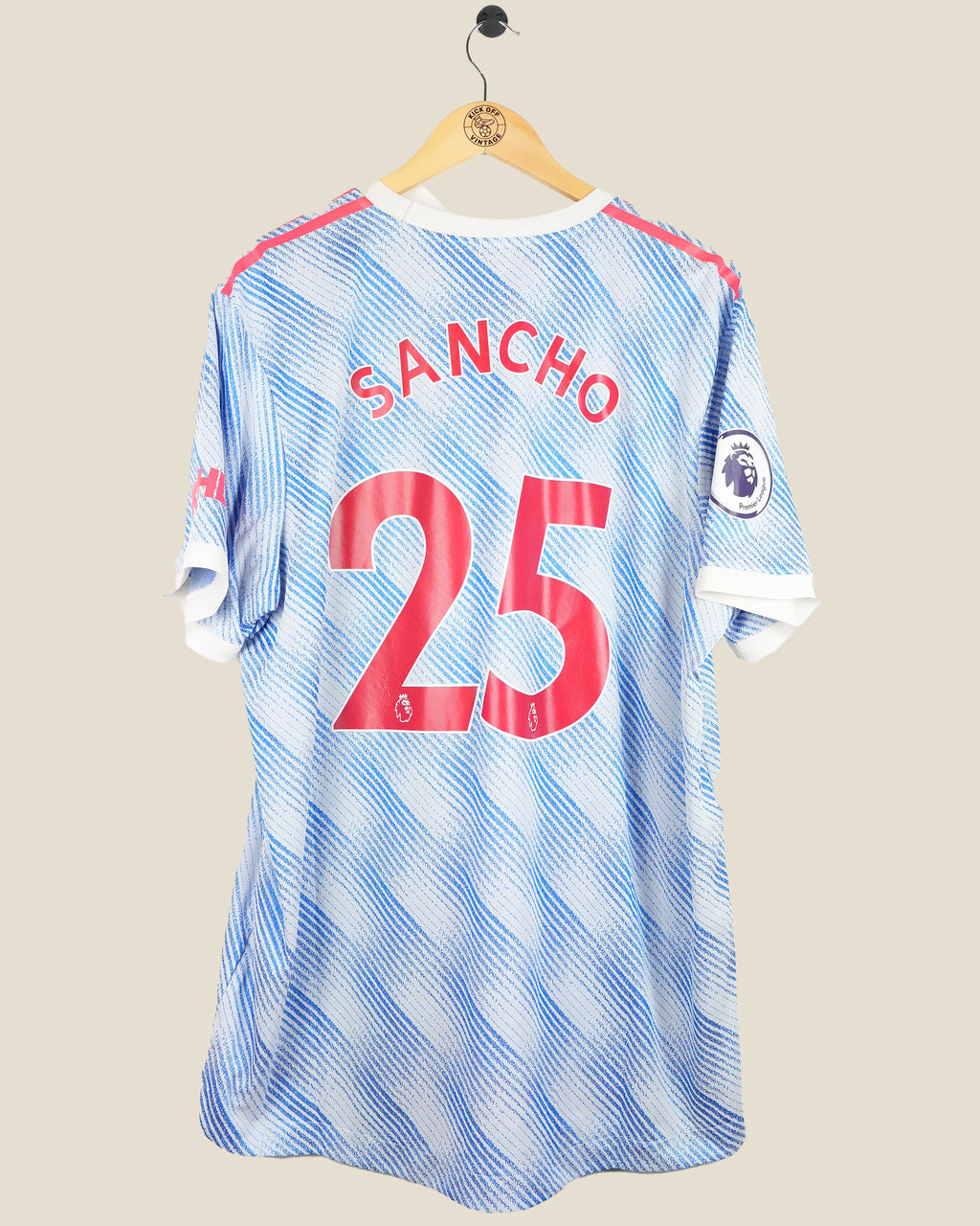 MANCHESTER UNITED 2021/22 SANCHO AWAY PLAYER VERSION SHIRT (XXL) ADIDAS