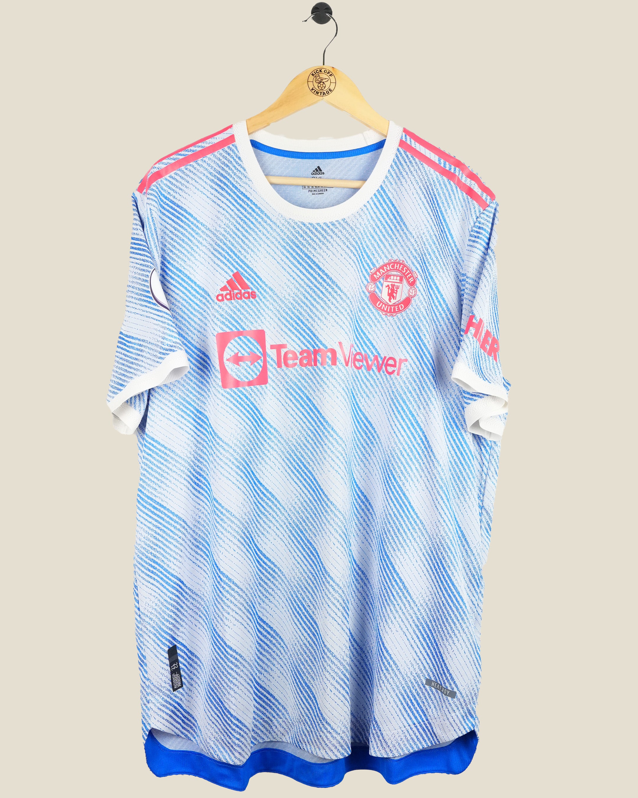 MANCHESTER UNITED 2021/22 SANCHO AWAY PLAYER VERSION SHIRT (XXL) ADIDAS