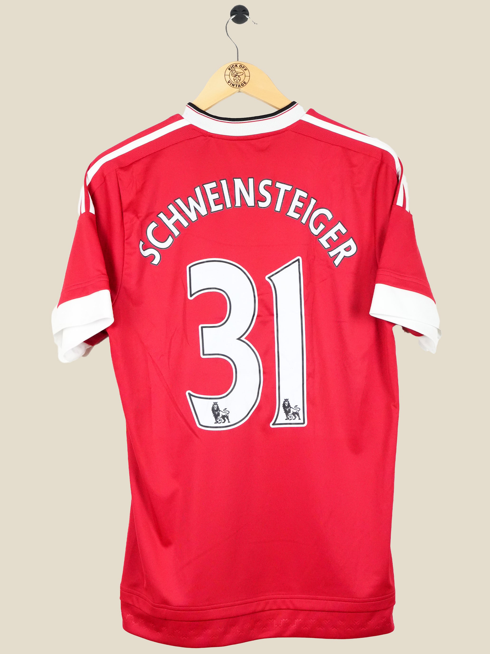 MANCHESTER UNITED 2015/16 SCHWEINSTEIGER HOME (M) ADIDAS