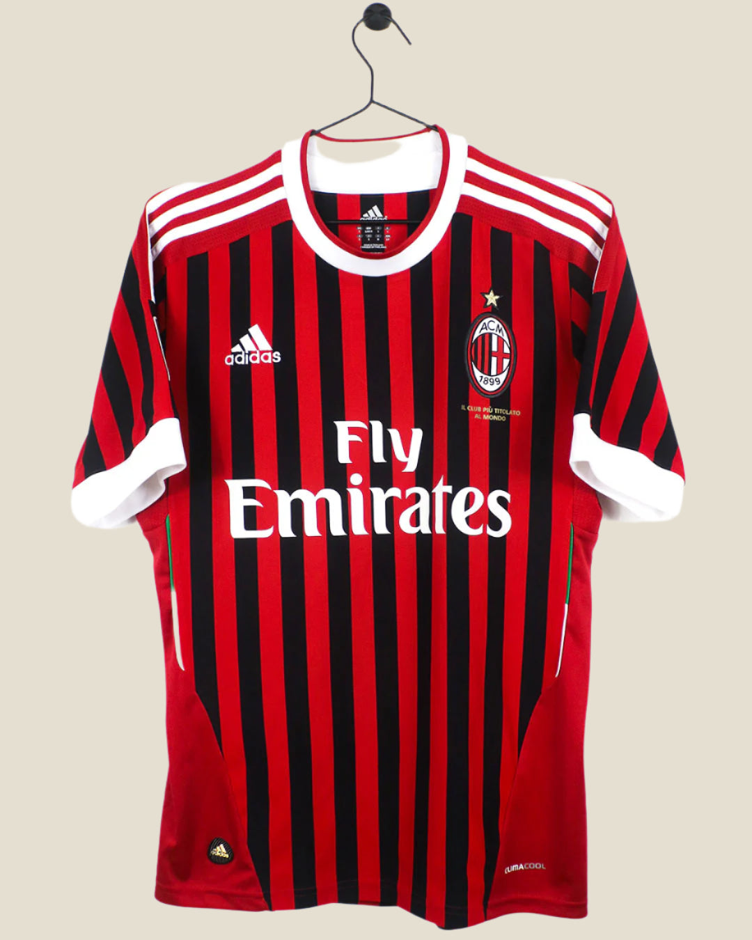 AC MILAN 2011/12 PATO #7 HOME SHIRT (S) ADIDAS