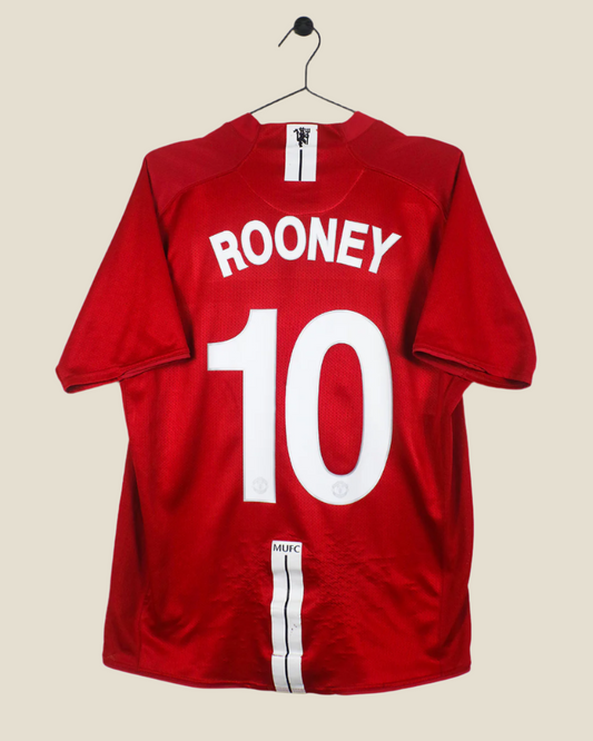 MANCHESTER UNITED ROONEY HOME SHIRT (M) NIKE