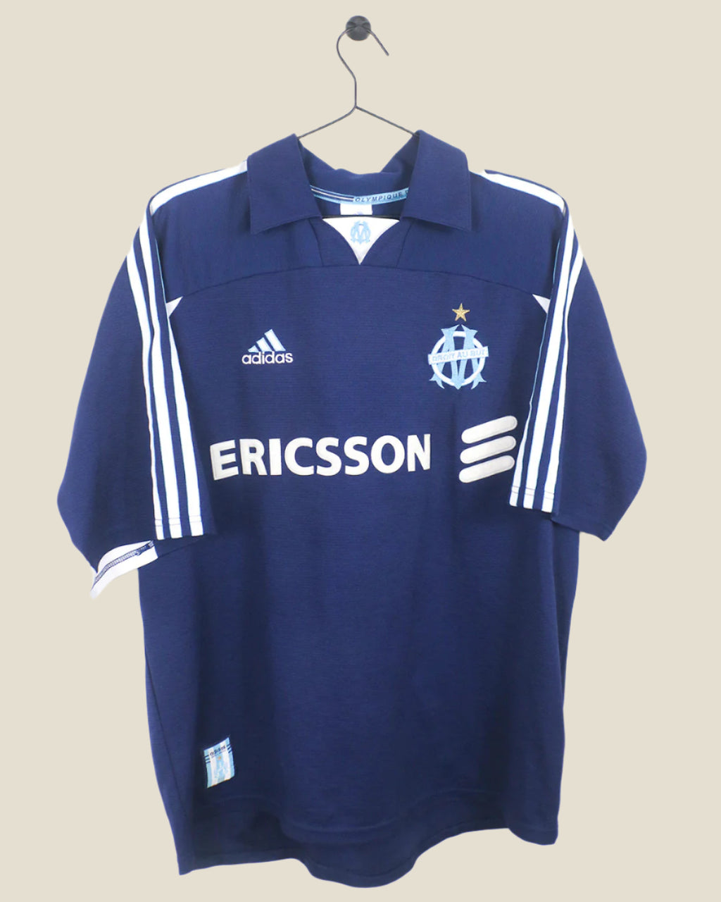 MARSEILLE 1999/00 AWAY SHIRT (M) ADIDAS