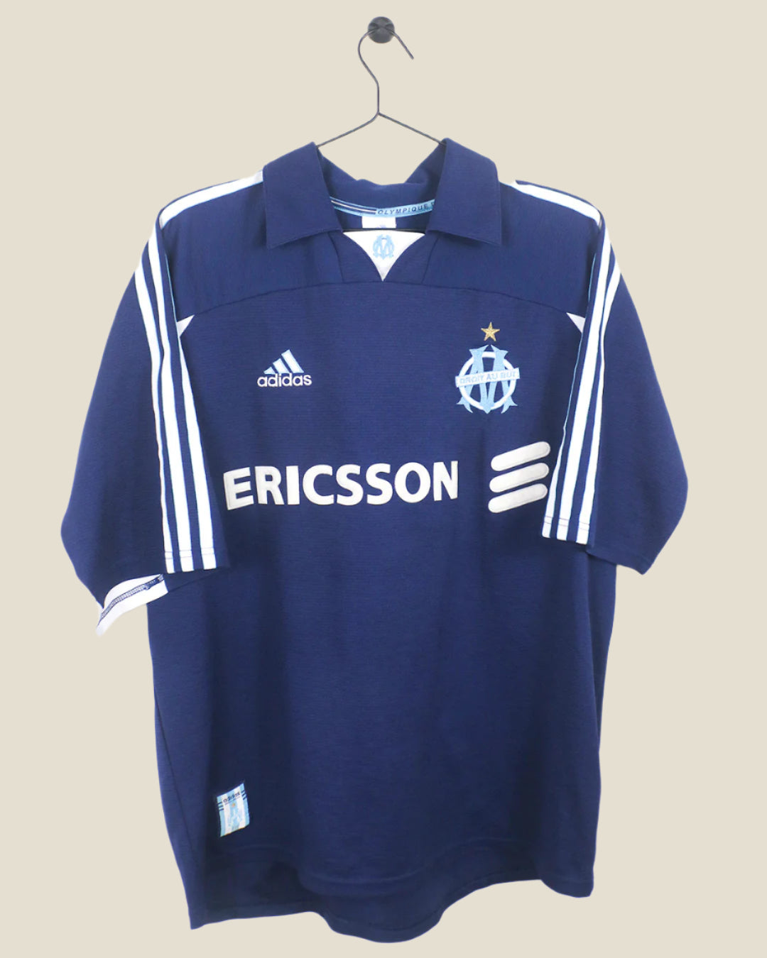 MARSEILLE 1999/00 AWAY SHIRT (M) ADIDAS