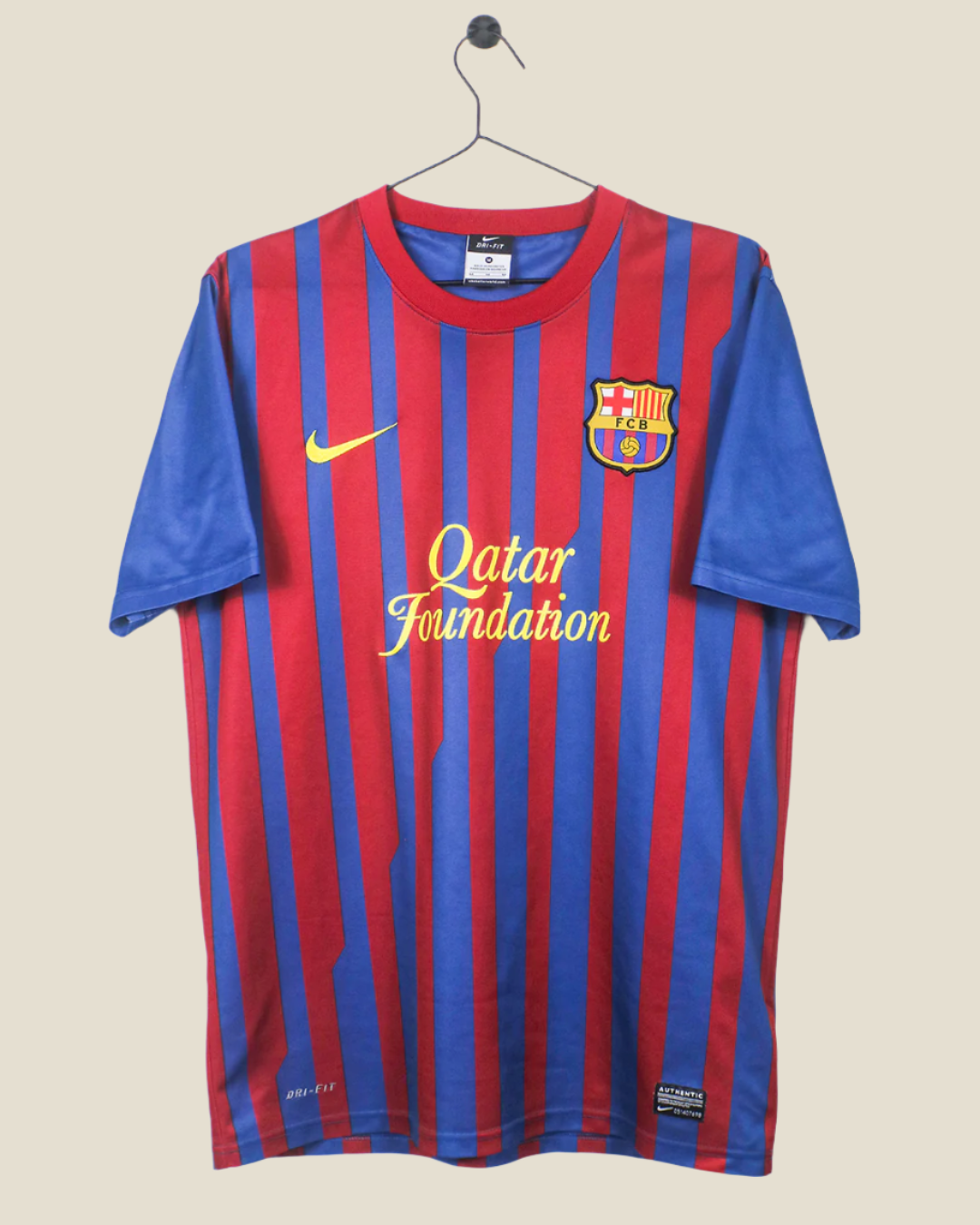 BARCELONA 2011/2012 MESSI #10 HOME SHIRT (M) NIKE