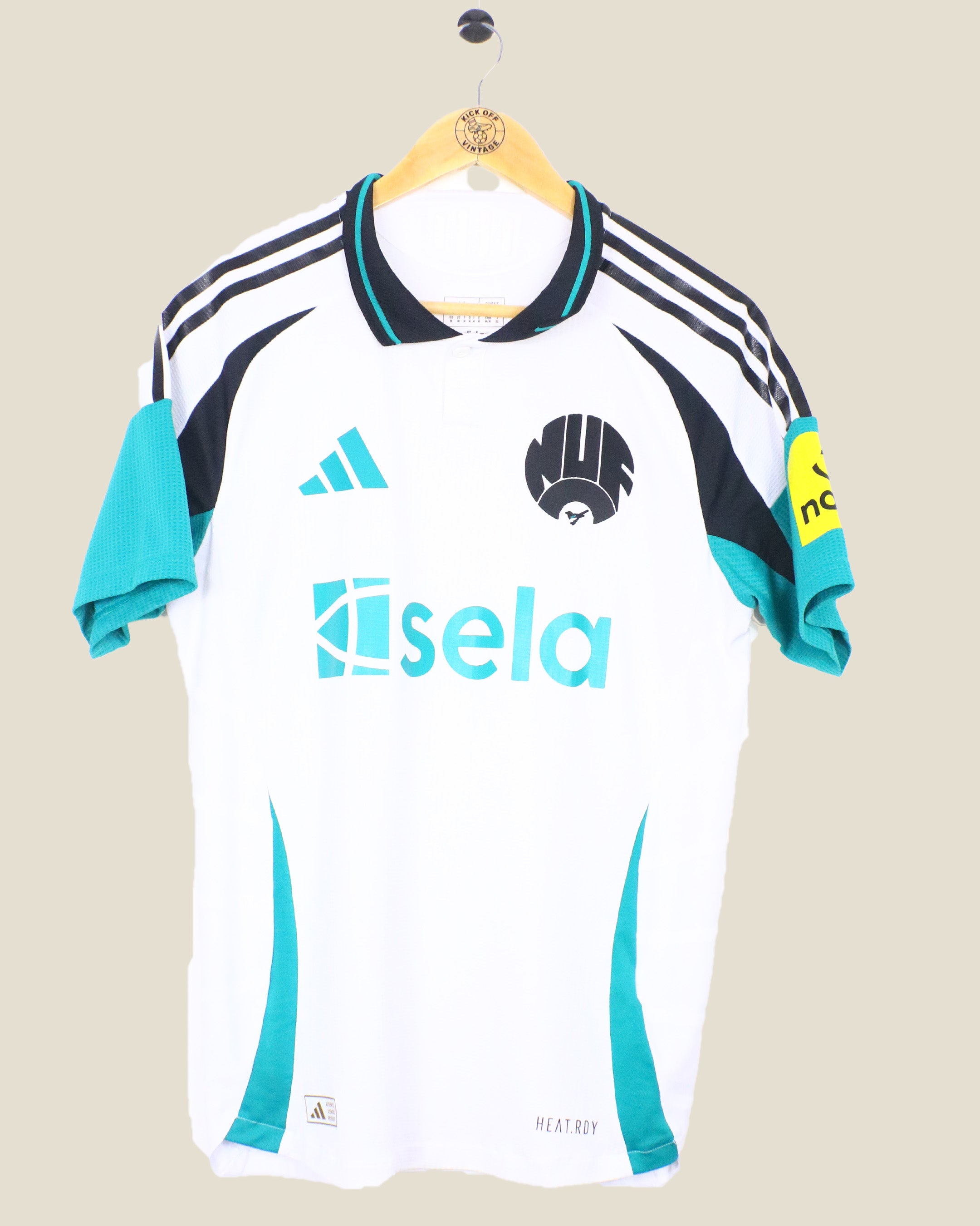 NEWCASTLE UNITED 2024/25 THIRD PLAYER VERSION SHIRT (M) ADIDAS