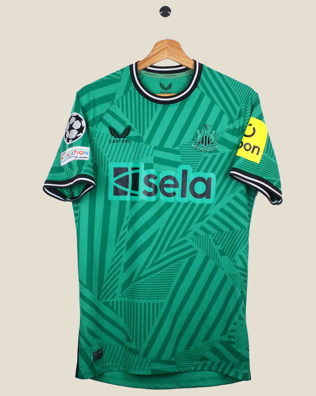 NEWCASTLE UNITED 2023/24 ISAK #14 UCL AWAY (S) CASTORE