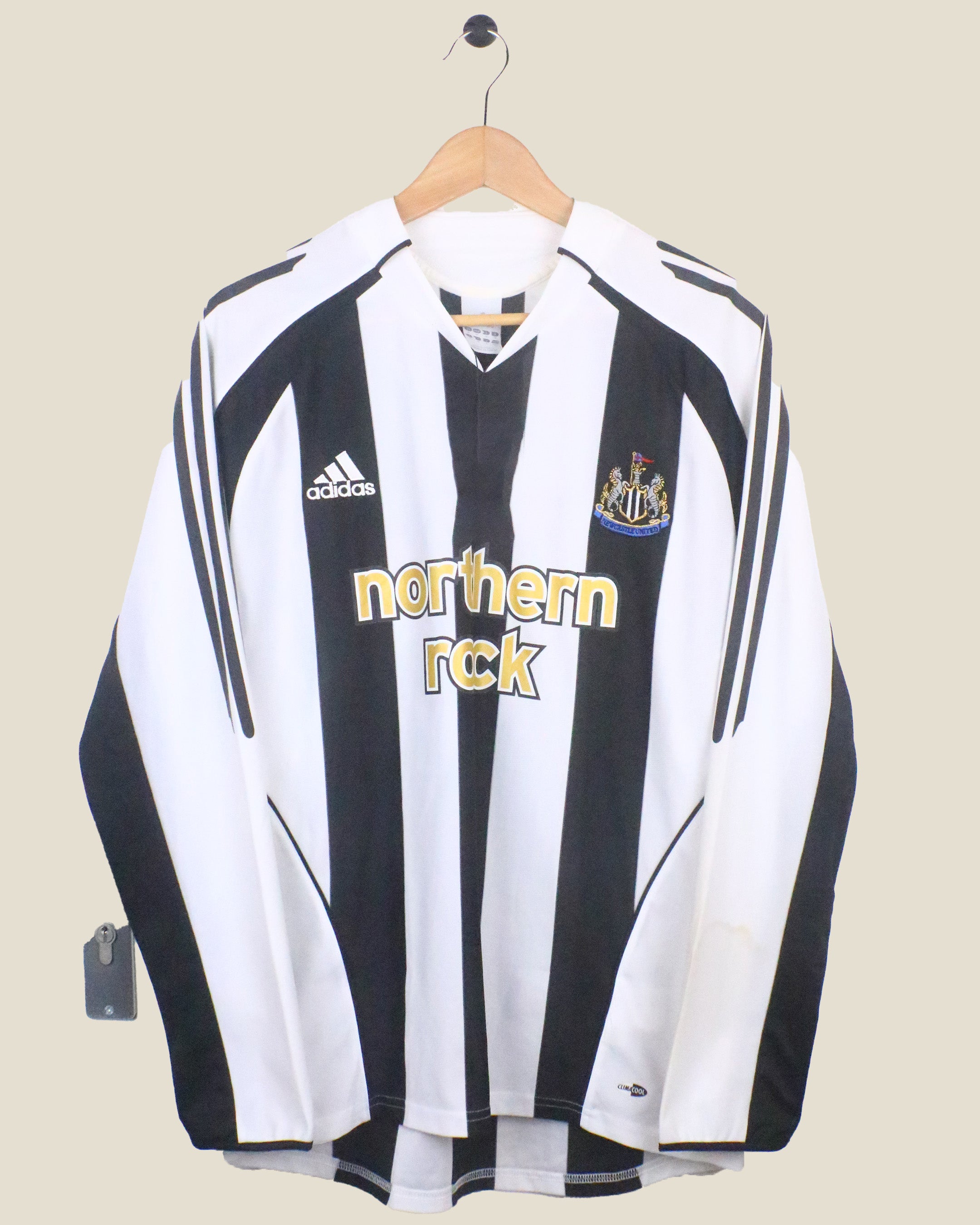 NEWCASTLE UNITED 2004/06 HOME L/S *BNWT* (M) ADIDAS