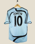 NEWCASTLE UNITED 2007/08 OWEN AWAY SHIRT (M) ADIDAS