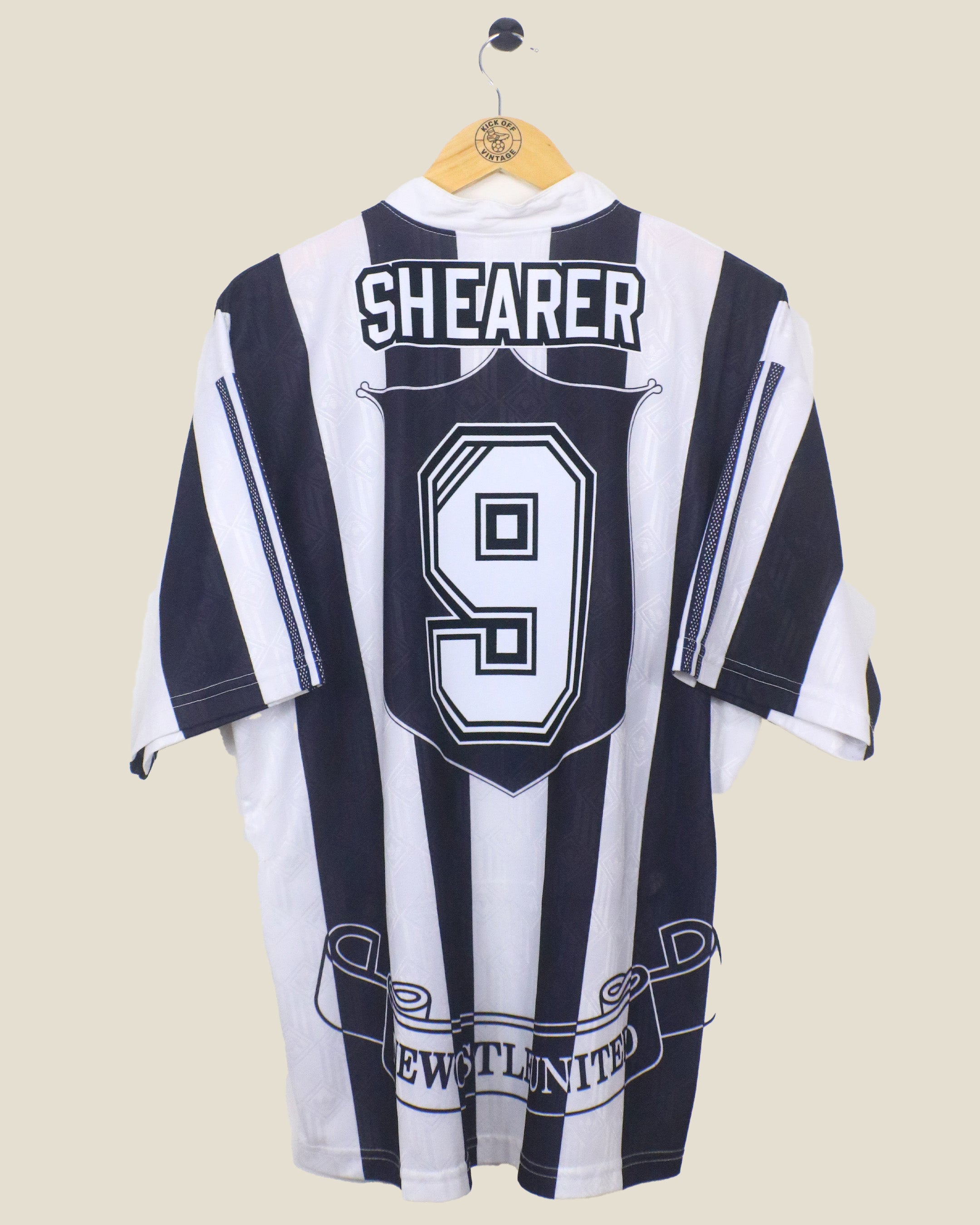 NEWCASTLE UNITED 1997/98 SHEARER HOME (XL) ADIDAS