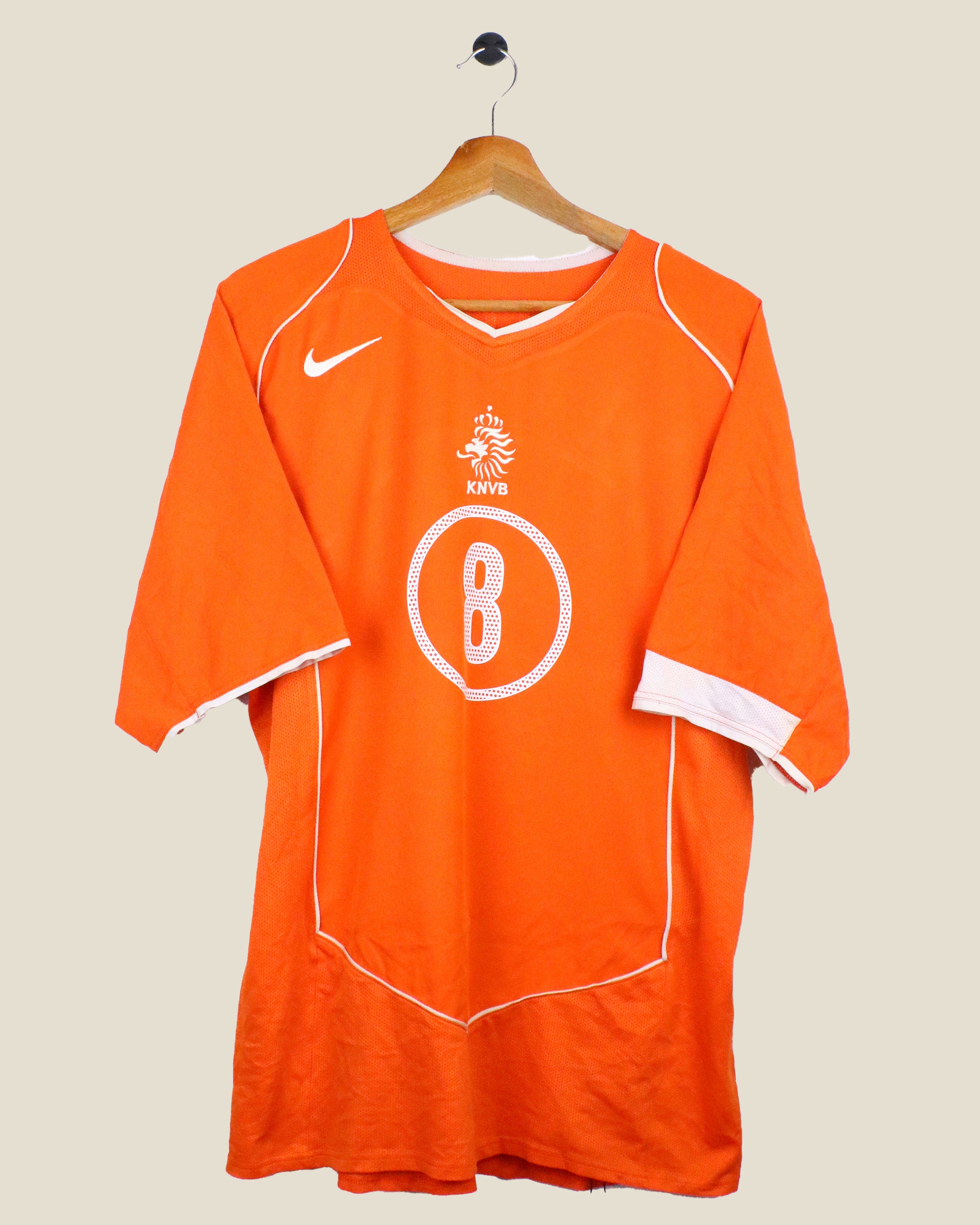NETHERLANDS 2004 DAVIDS #8 HOME (M) NIKE