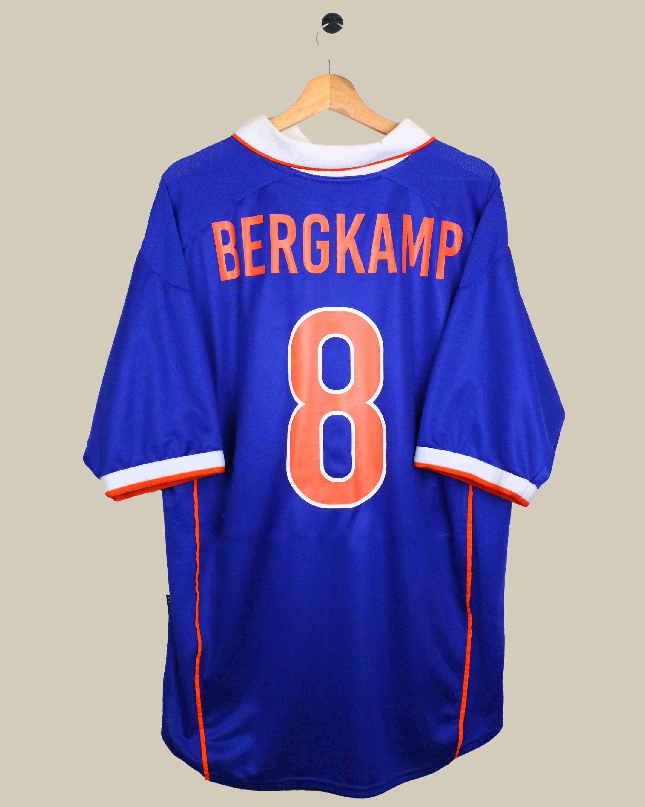 NETHERLANDS 1998 BERGKAMP #10 AWAY (XL) NIKE