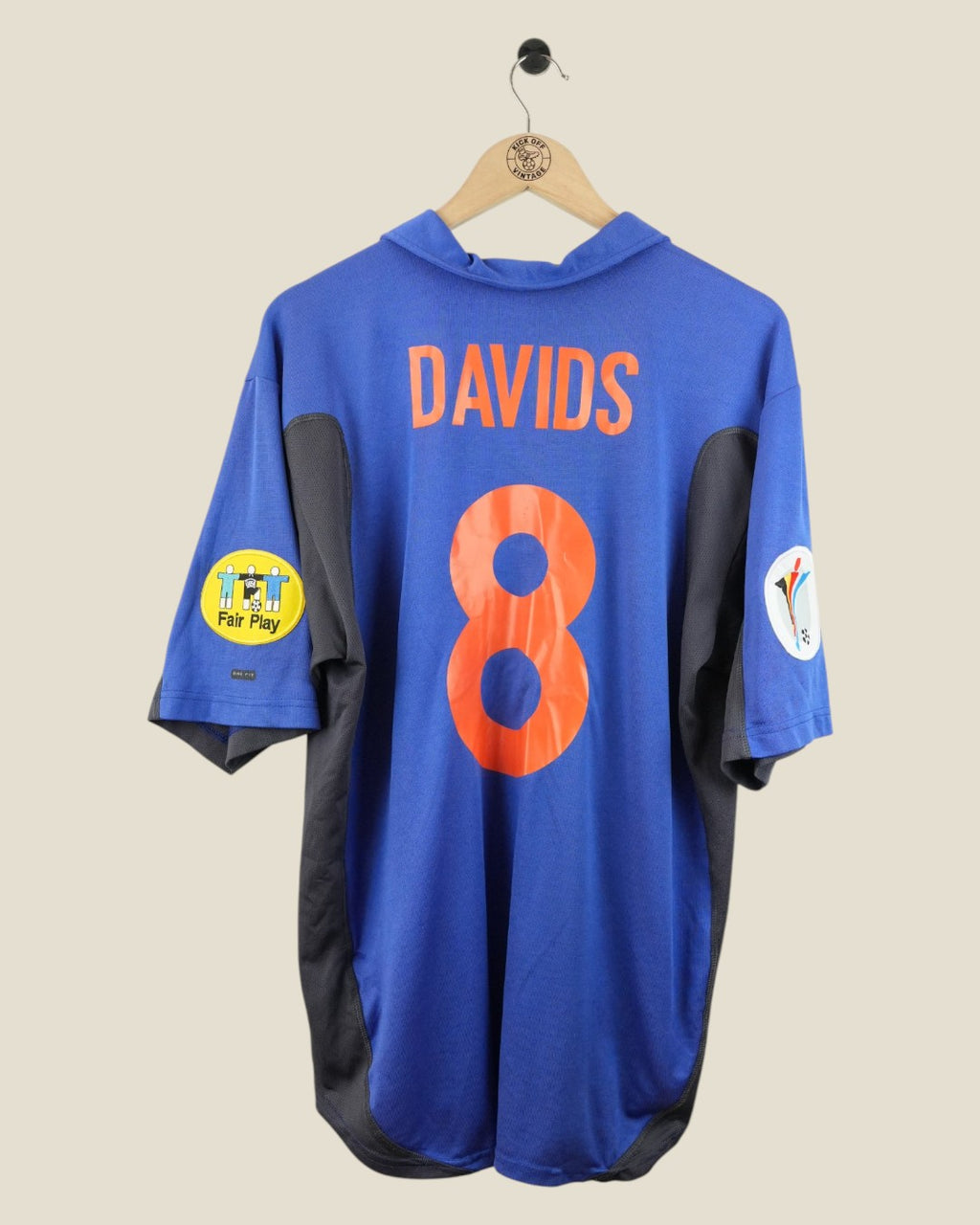 NETHERLANDS 2000 DAVIDS EURO AWAY SHIRT (L) NIKE