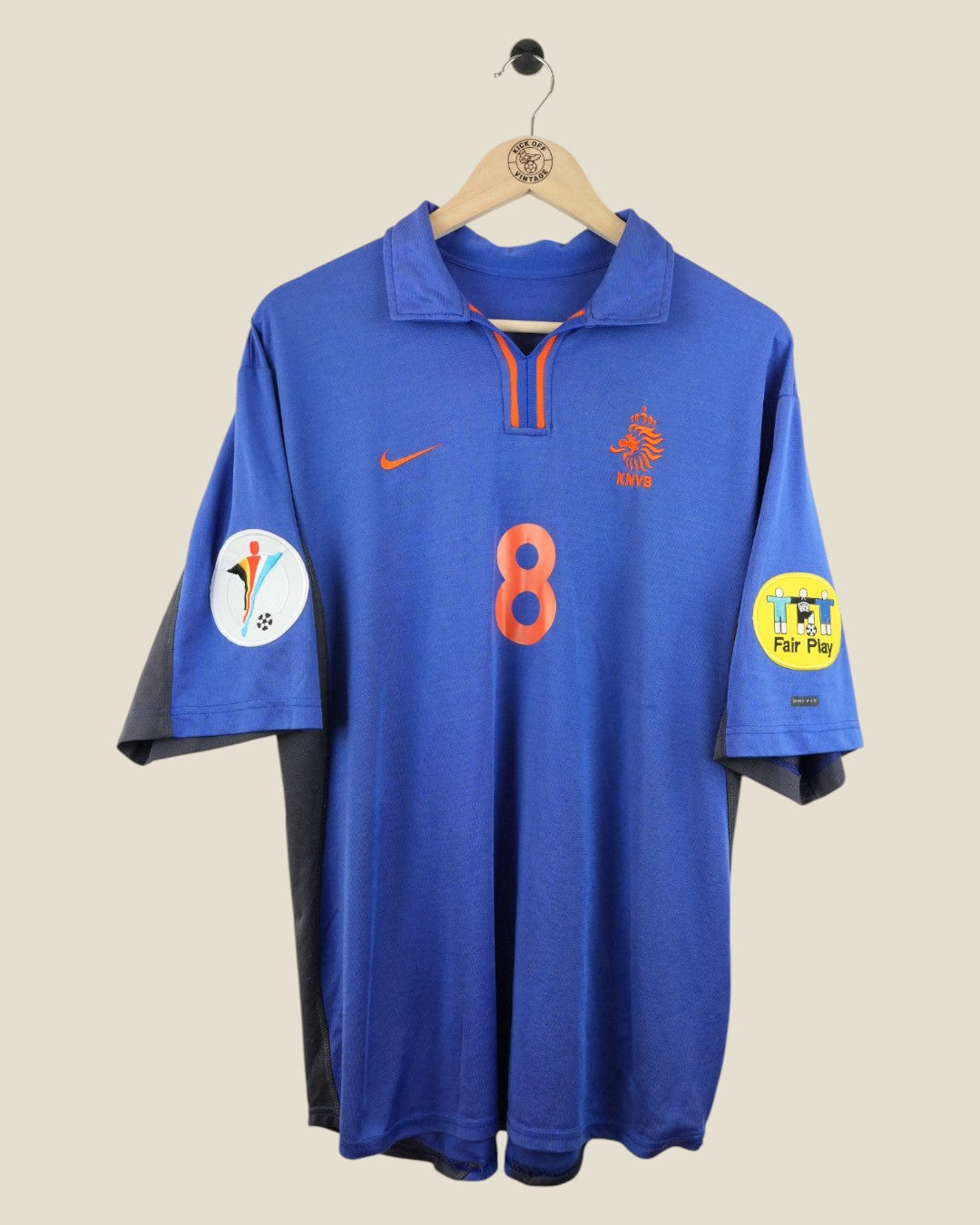 NETHERLANDS 2000 DAVIDS EURO AWAY SHIRT (L) NIKE