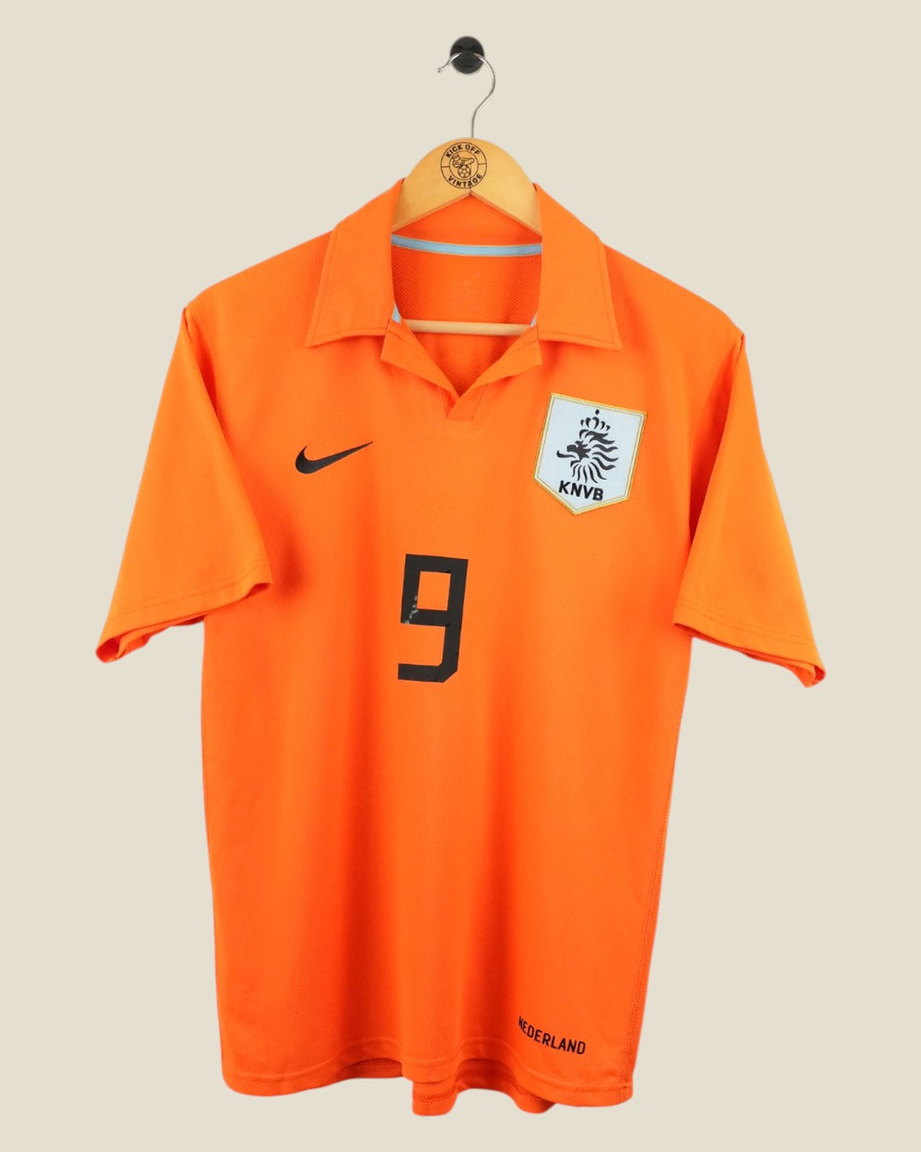 NETHERLANDS 2006 VAN NISTELROOY HOME SHIRT (M/L) NIKE