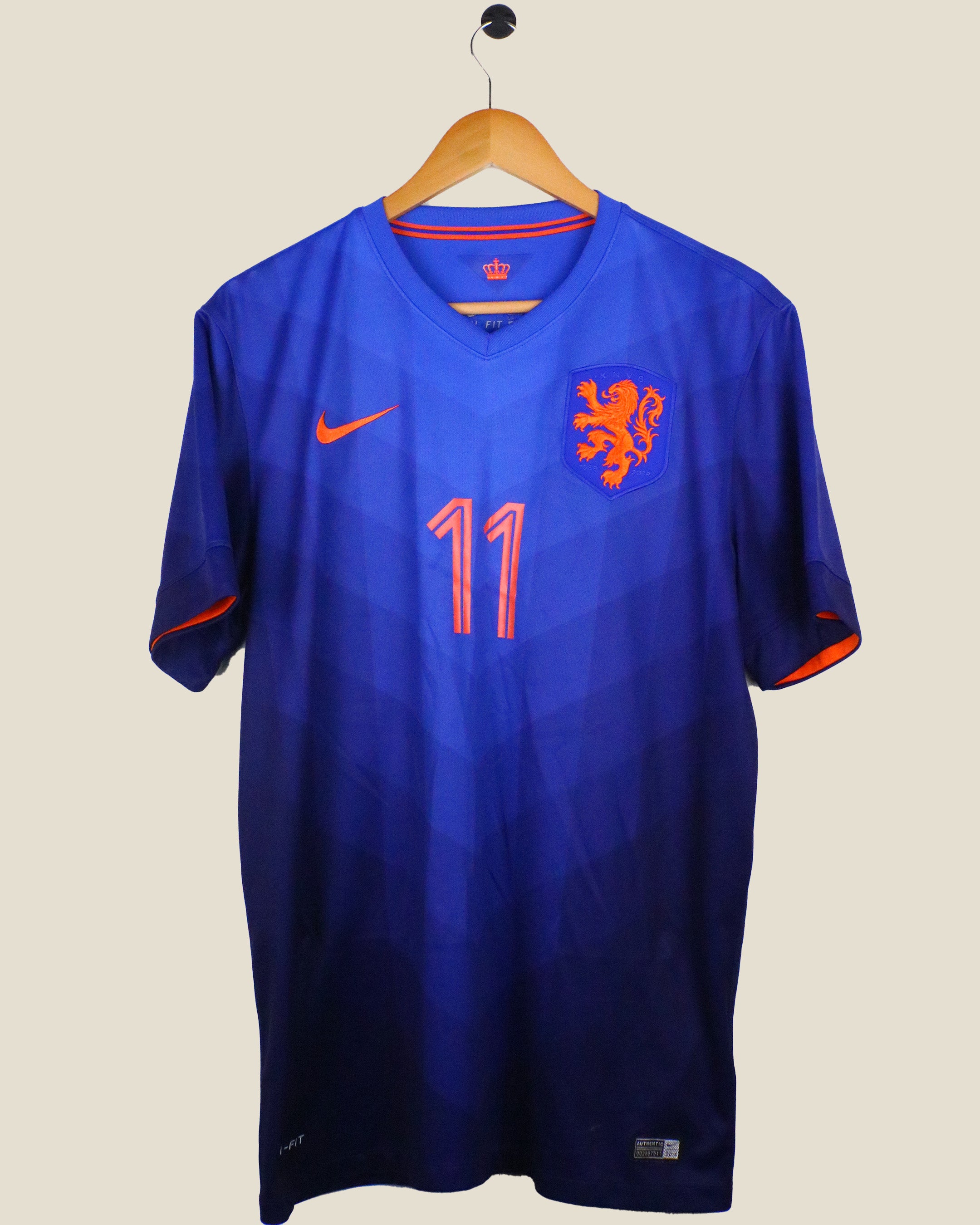 NETHERLANDS 2014 ROBBEN #11 AWAY (L) NIKE