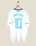 NETHERLANDS 2010 SNEIJDER AWAY SHIRT (XL) NIKE