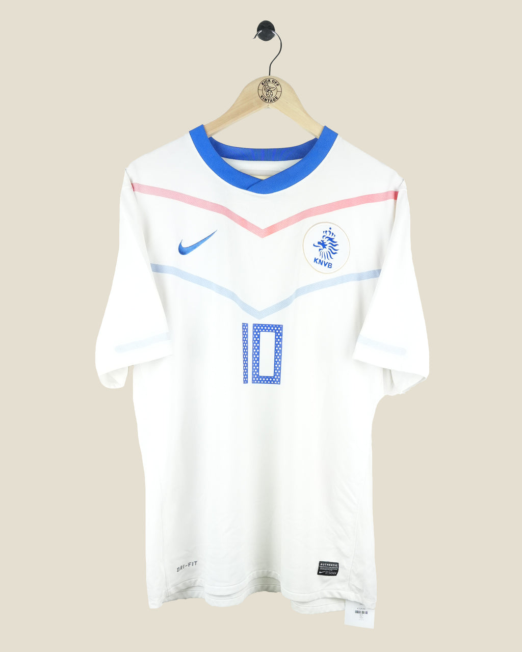 NETHERLANDS 2010 SNEIJDER AWAY SHIRT (XL) NIKE