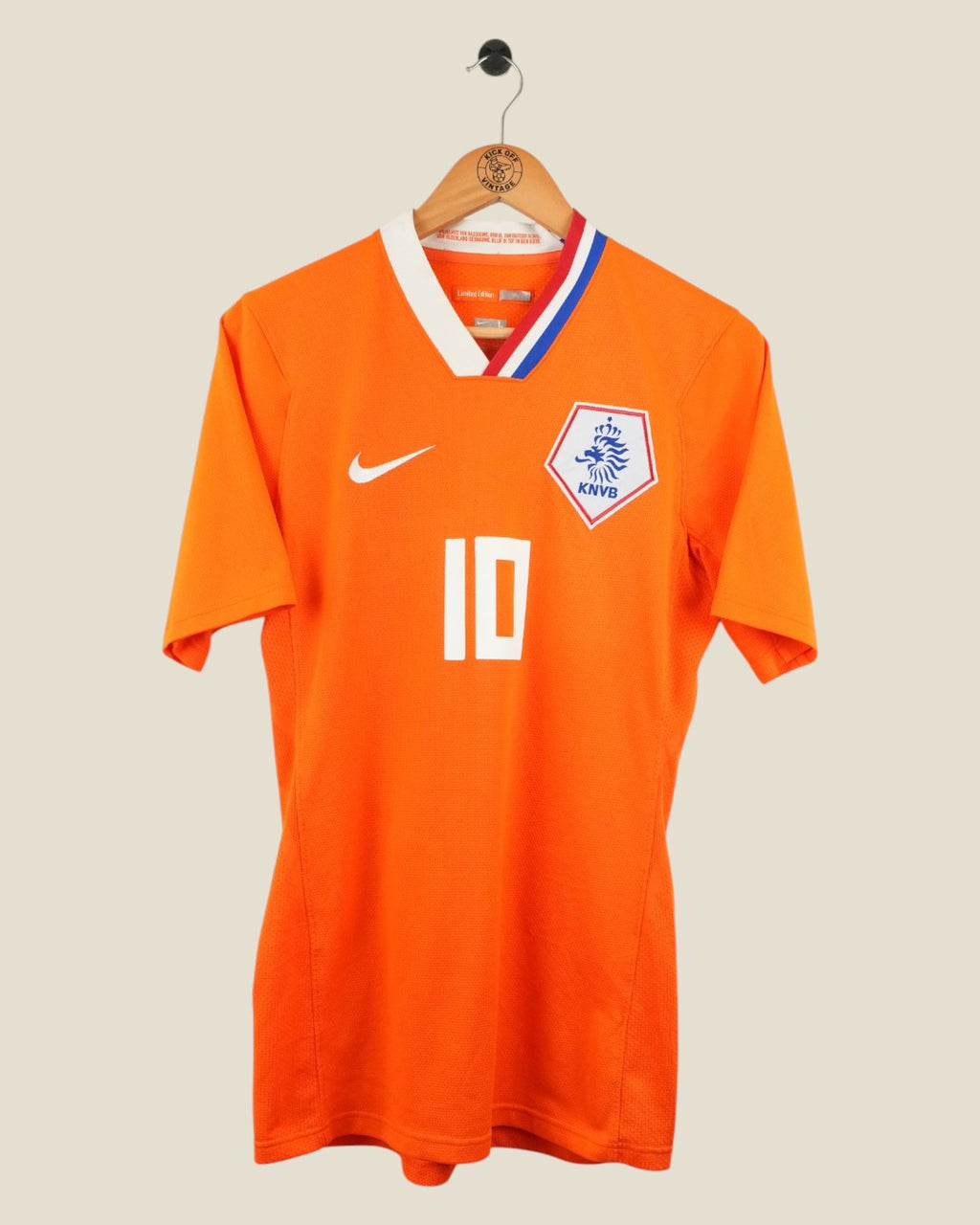 NETHERLANDS 2008 SNEIJDER LIMITED EDITION HOME SHIRT (L) NIKE