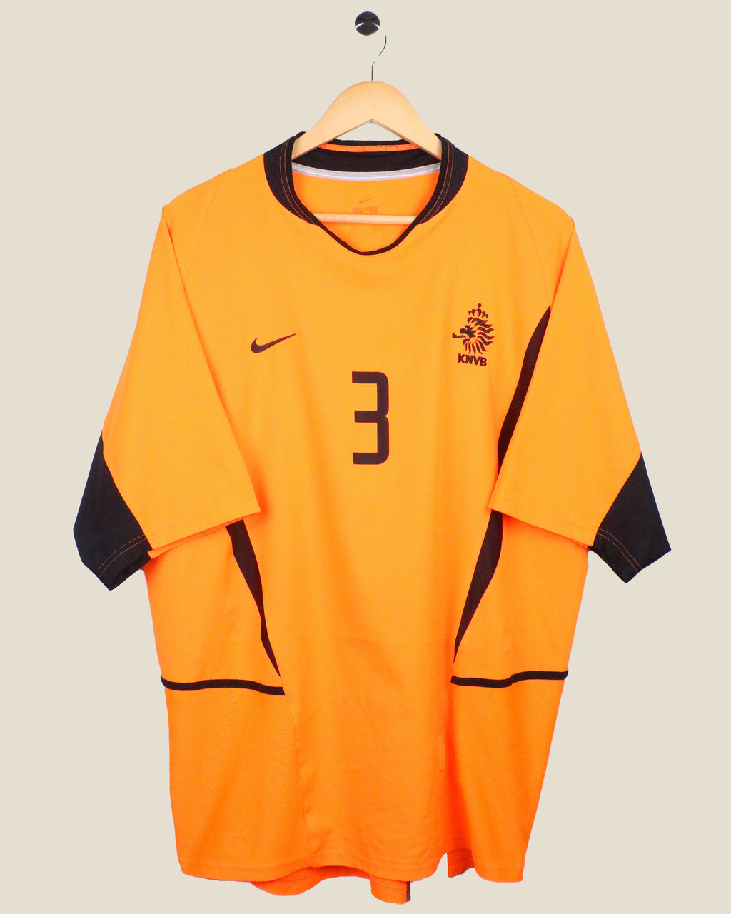 NETHERLANDS 2002 STAM #3 HOME (XL) NIKE