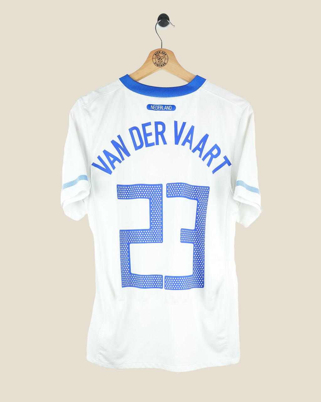NETHERLANDS 2010 VAN DER VAART AWAY SHIRT (S) NIKE