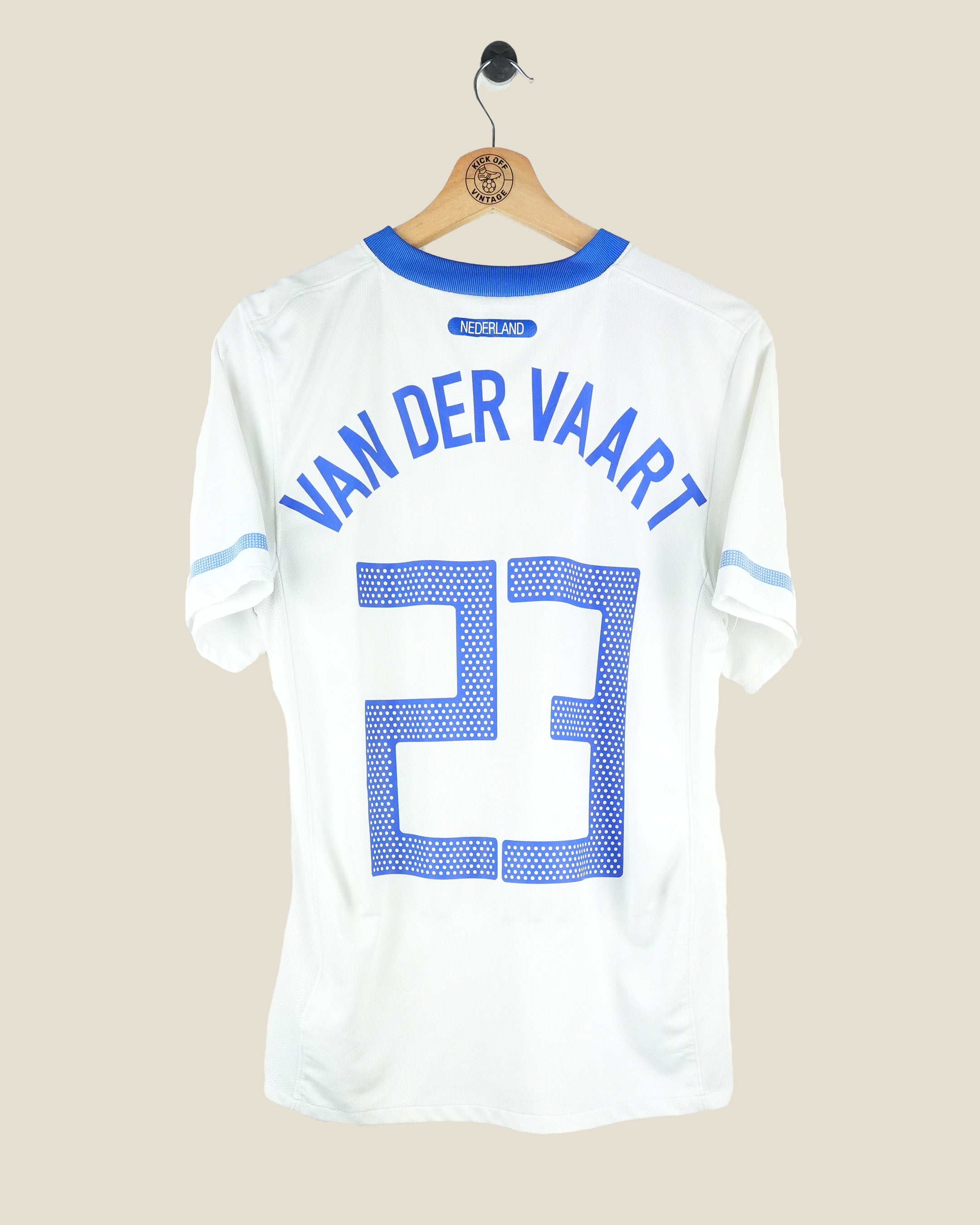 NETHERLANDS 2010 VAN DER VAART AWAY SHIRT (S) NIKE