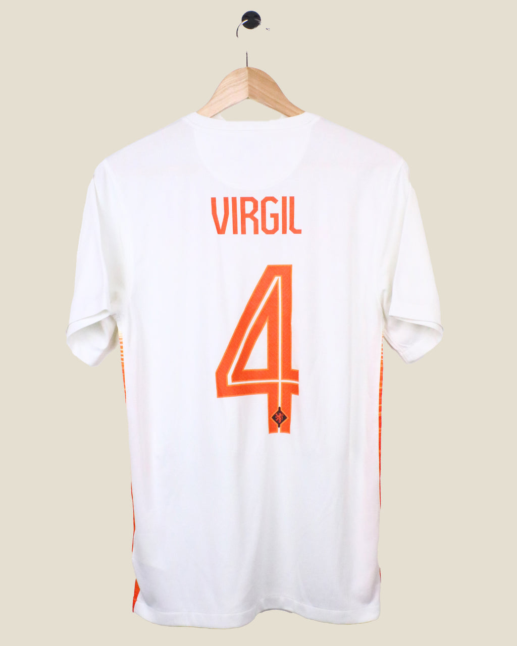NETHERLANDS 2015 VAN DIJK #4 AWAY (S) NIKE