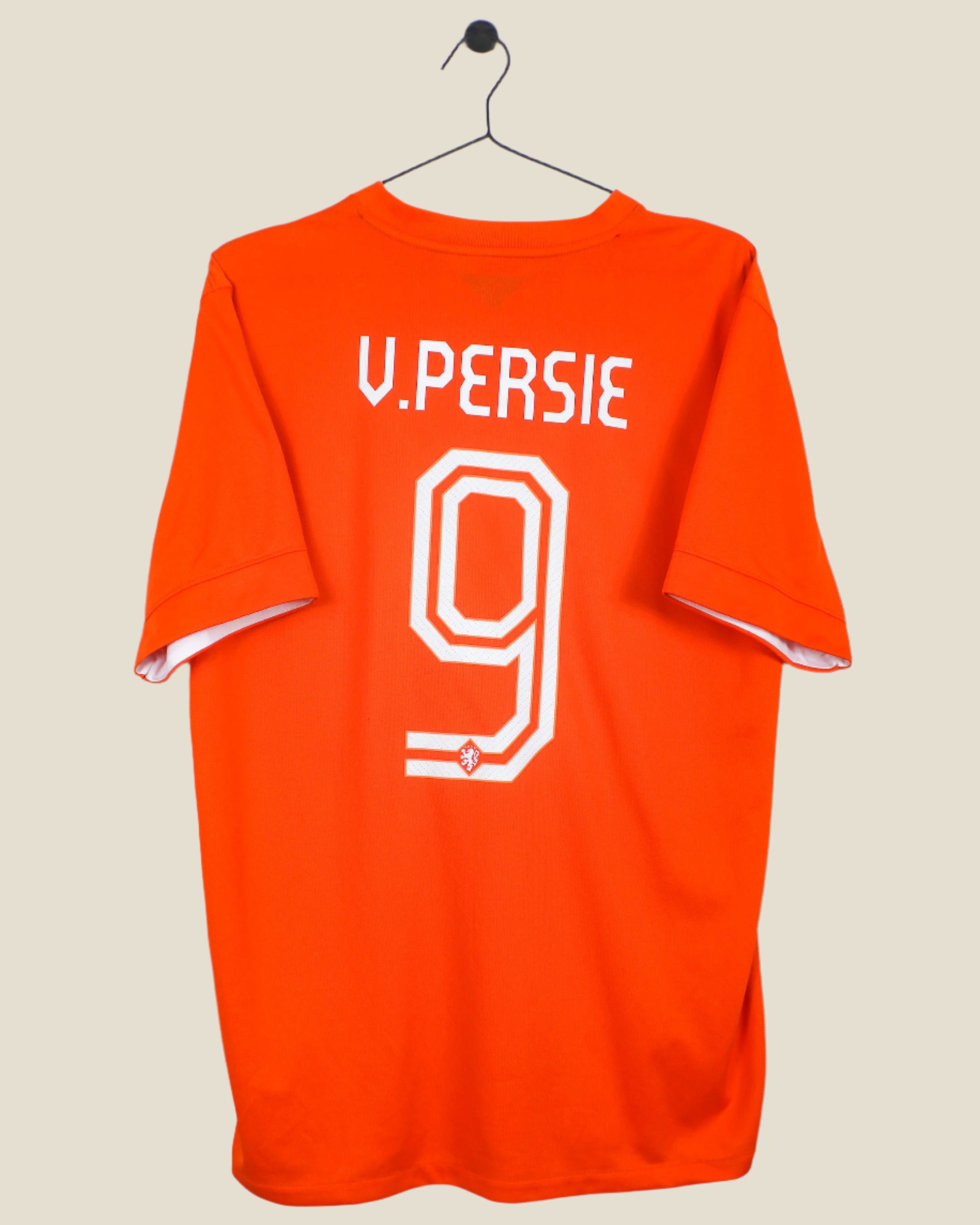 NETHERLANDS 2014 VAN PERSIE #9 HOME SHIRT (L) NIKE
