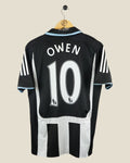 NEWCASTLE UNITED 2007/09 OWEN HOME SHIRT (S) ADIDAS