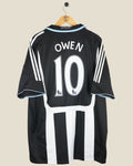 NEWCASTLE UNITED 2007/09 OWEN HOME SHIRT (S) ADIDAS