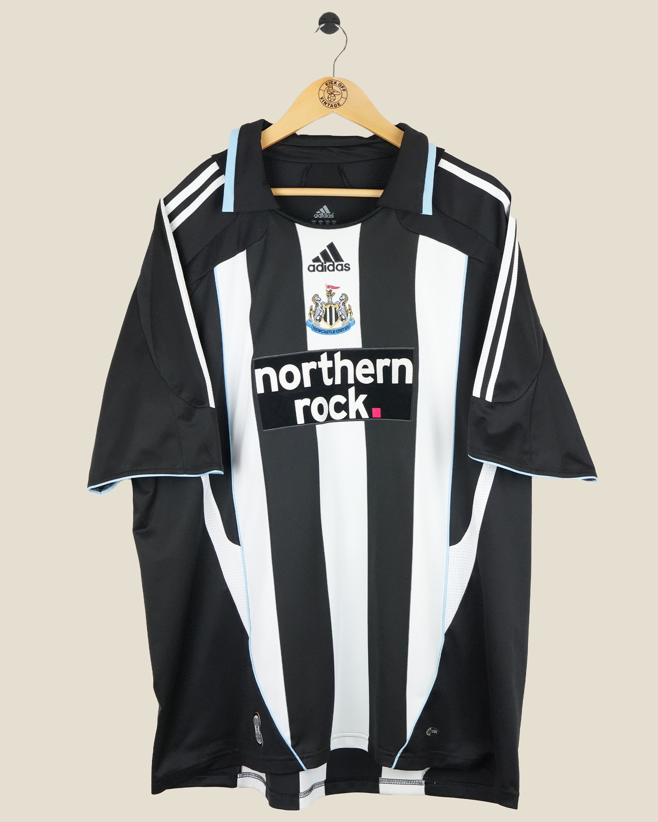 NEWCASTLE UNITED 2007/09 OWEN HOME SHIRT (S) ADIDAS