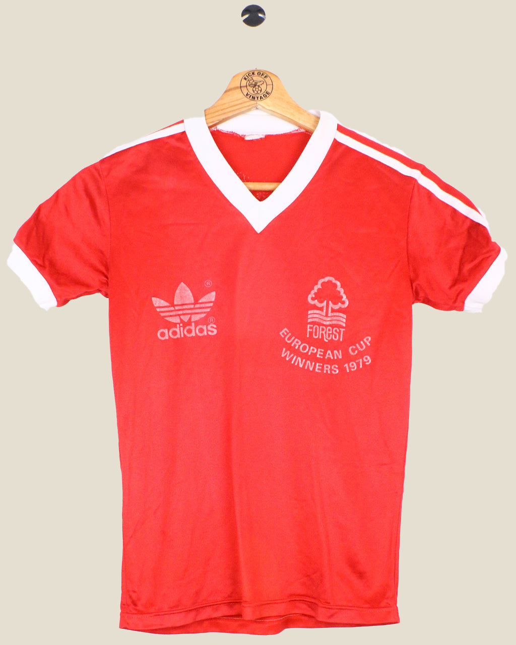 NOTTINGHAM FOREST 1980/81 EUROPEAN CUP WINNERS HOME (XS) ADIDAS