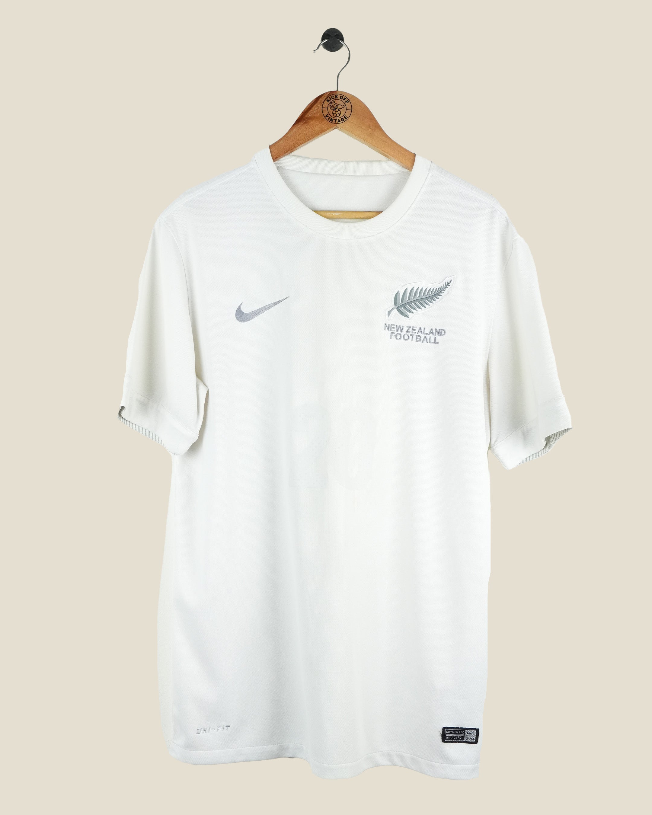 NEW ZEALAND 2014 WOOD HOME SHIRT (M) NIKE