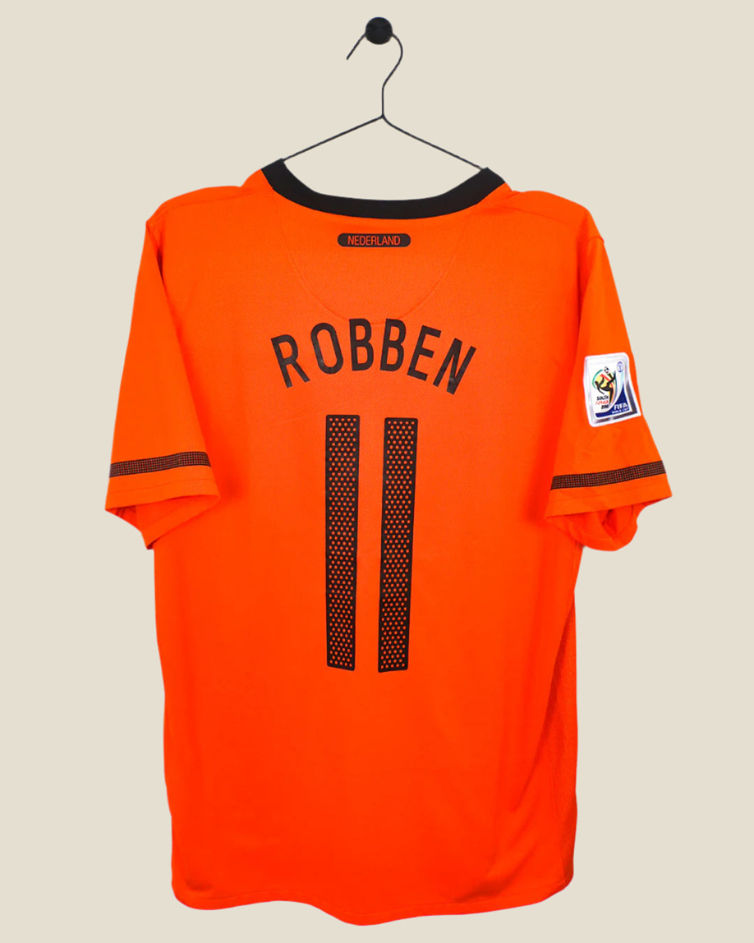 NETHERLANDS 2010 ROBBEN #11 WORLD CUP HOME (M) NIKE