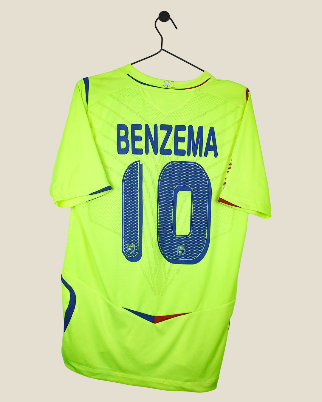 OLYMPIQUE LYON 2008/09 BENZEMA #10 THIRD (M) UMBRO